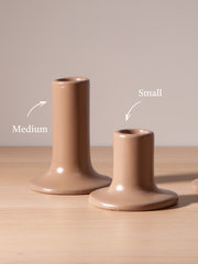 Mocha Mona Ceramic Holder - Medium