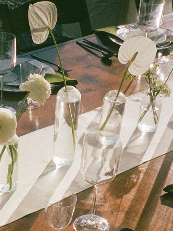 White Anthurium Lily Real Touch