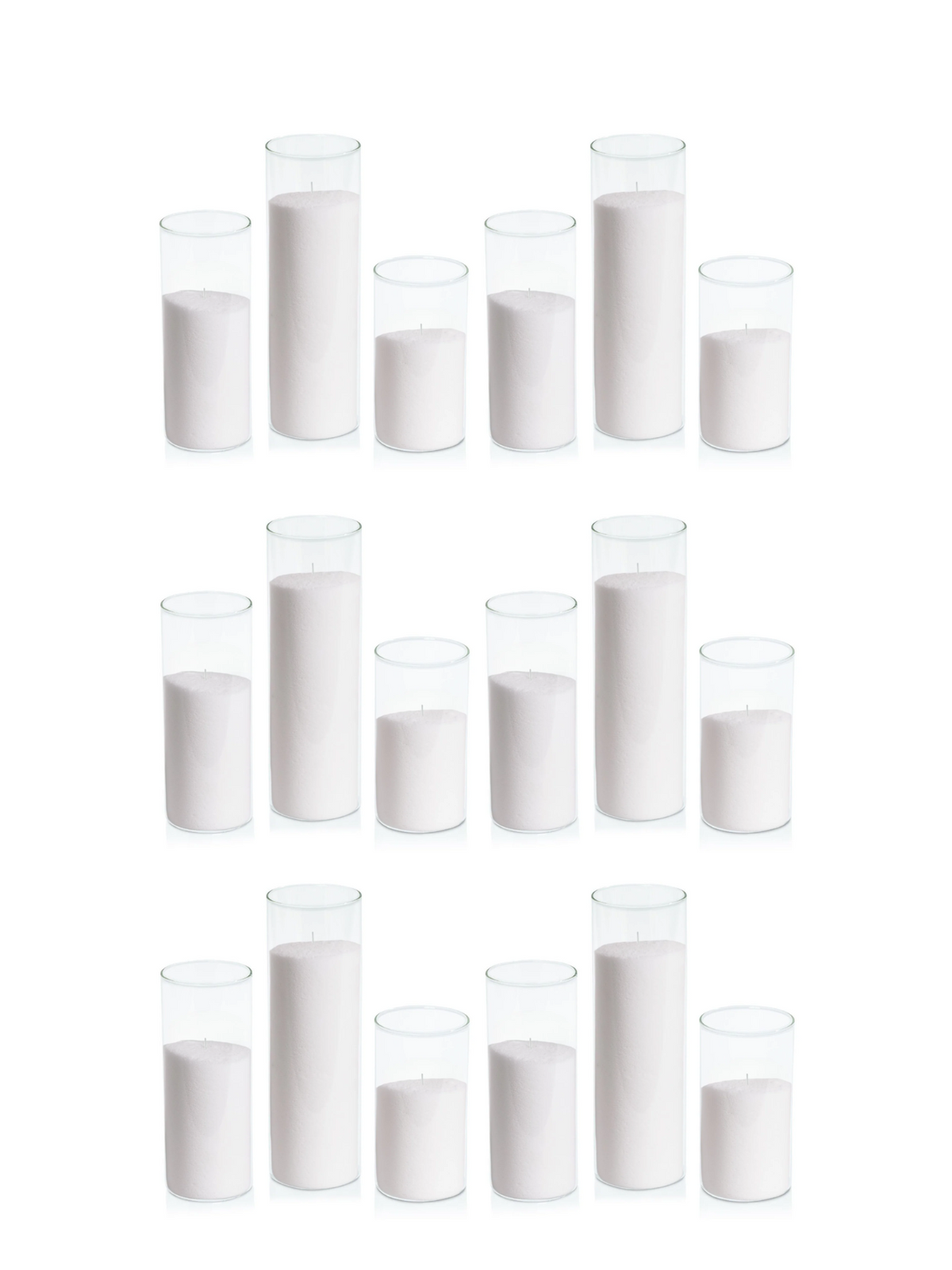 White Pearl Candle Wax Wedding Bundle