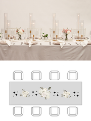 White Dinner Candles with Gold Metal Holders Wedding Bundle (Copy) Pack of 1