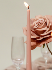 Latte 35cm Taper Candles