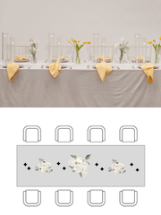 White Taper Candles with White Metal Holders Wedding Bundle (Copy) Pack of 1