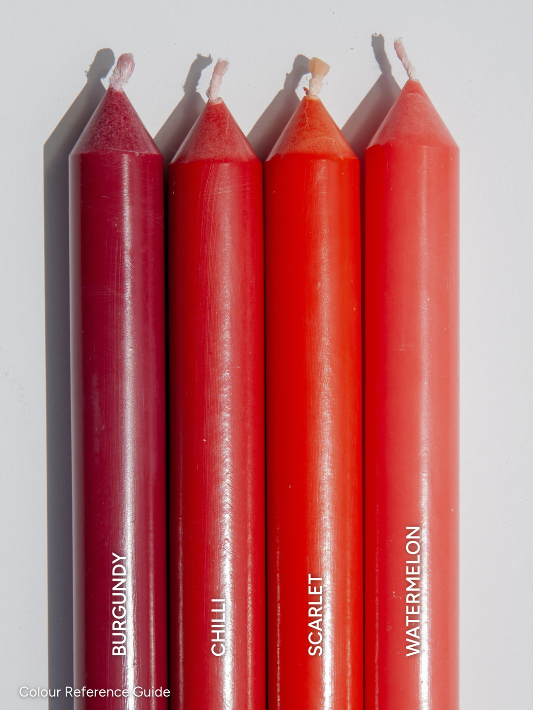 Burgundy 5cm Pillar in 8cm Glass Set - Med Pack of 1