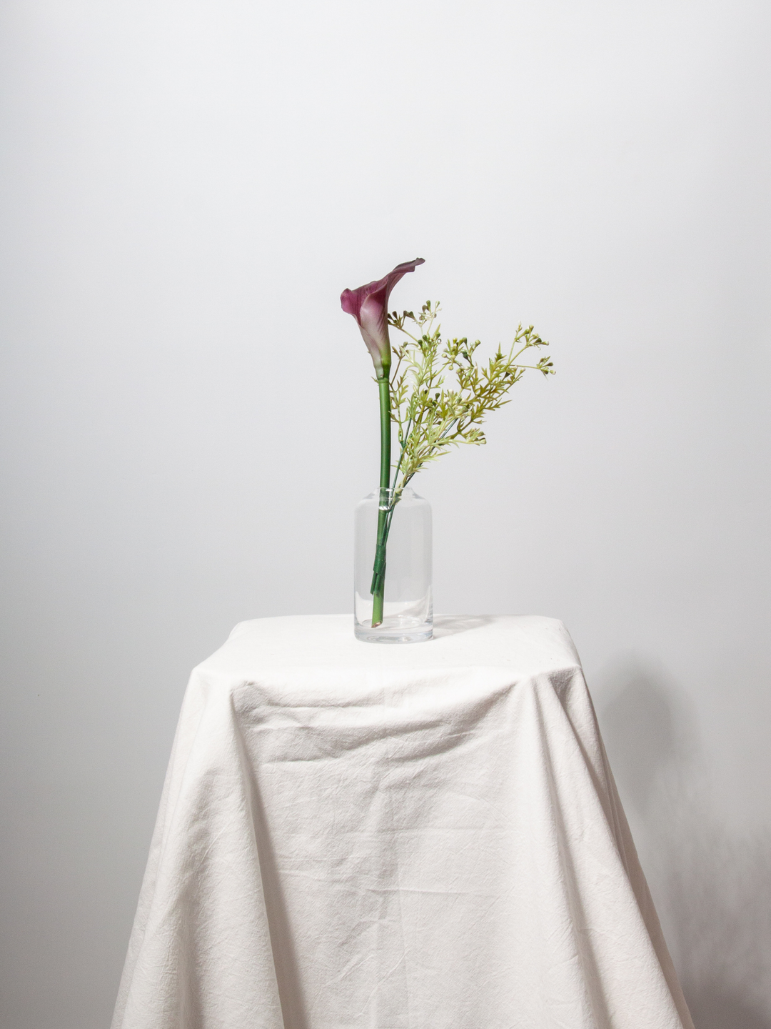 Plum Noir Wedding Bud Vase Pack of 1