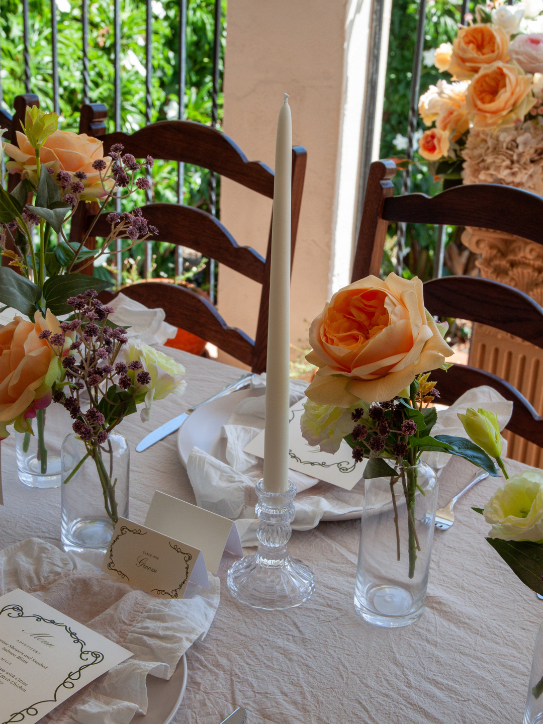 Vintage European Wedding Bud Vase Pack of 1