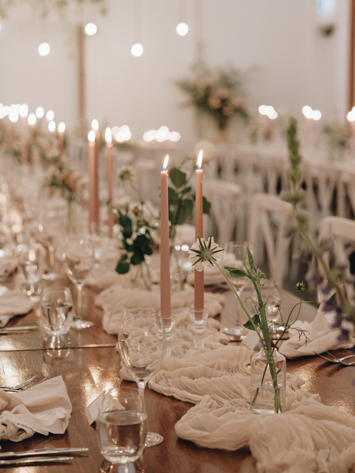 Clear Louisa Glass Bud Vase - Small