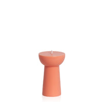 Peach Thea Vase Candle - Small
