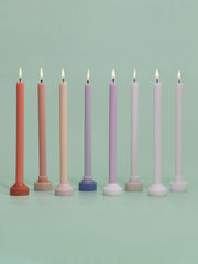 Cashew & Toffee Aydin Dyad Dinner Candles Pack of 2