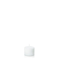 White 5cm x 5cm Slim Event Pillar - Pack of 96