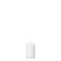 White 5cm x 7.5cm Slim Event Pillar