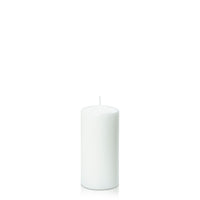 White 7cm x 15cm Event Pillar