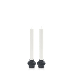 Charcoal & Stone Majorca Dyad Dinner Candles Pack of 2