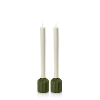 Olive & Ivory Avignon Dyad Dinner Candles