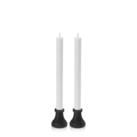 Black & White Portofino Dyad Dinner Candles