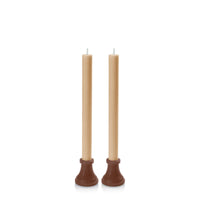 Chocolate & Toffee Portofino Dyad Dinner Candles