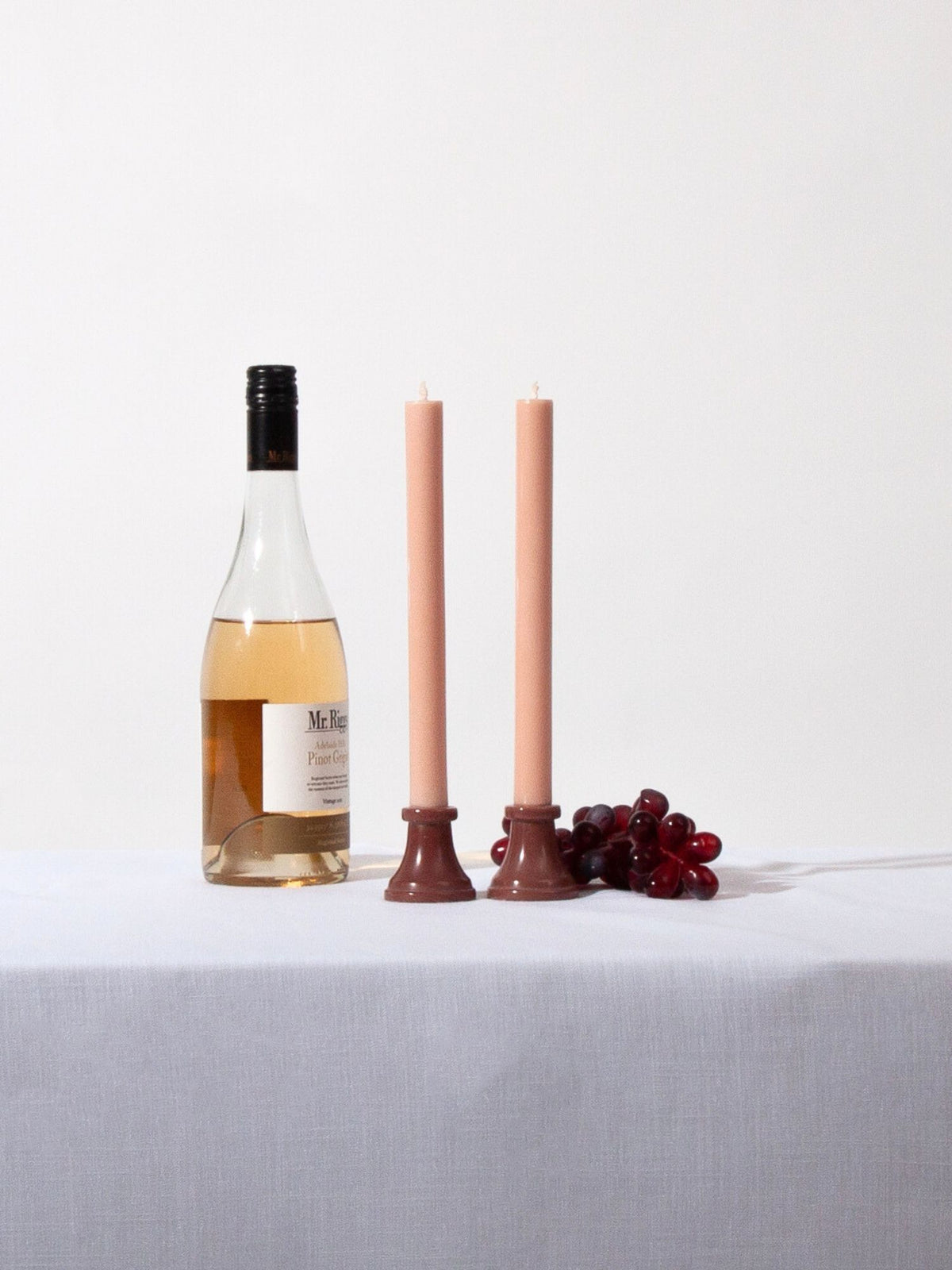 Chocolate & Toffee Portofino Dyad Dinner Candles