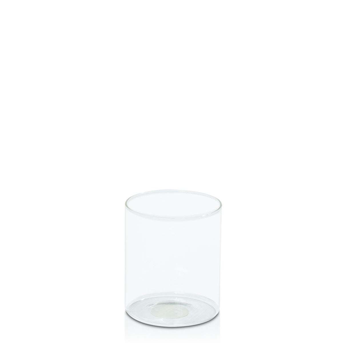 Clear 10cm x 12cm Glass Cylinder Pack of 1