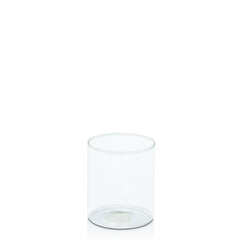Clear 10cm x 12cm Glass Cylinder Pack of 1