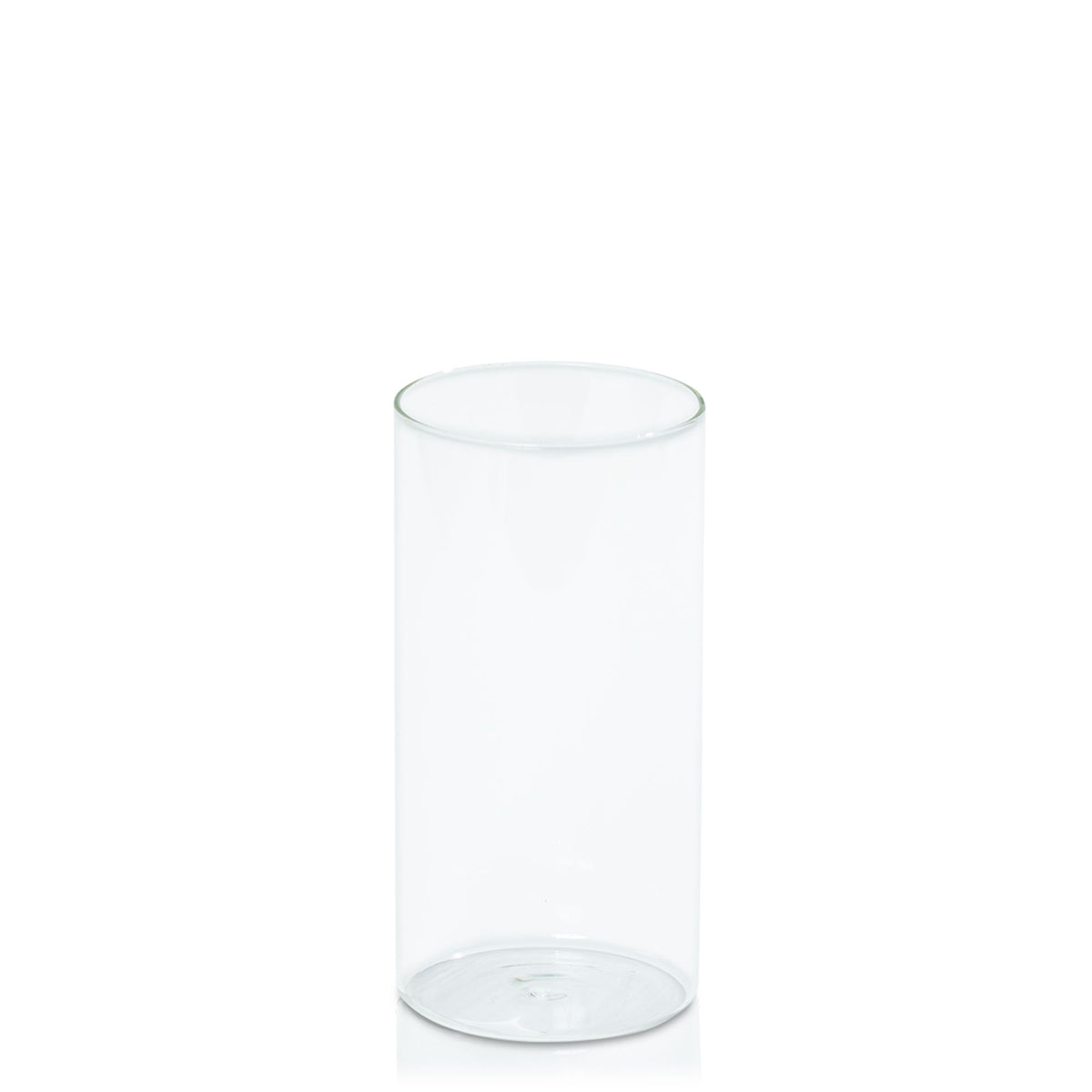 Clear 10cm x 20cm Glass Cylinder Pack of 1