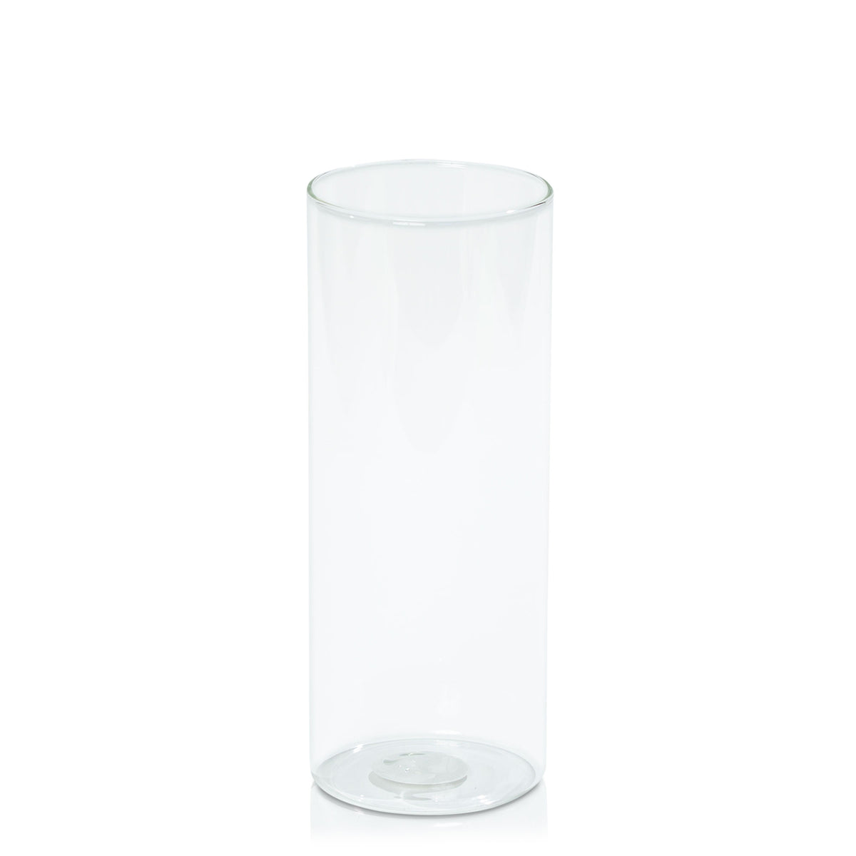 Clear 10cm x 25cm Glass Cylinder Pack of 1