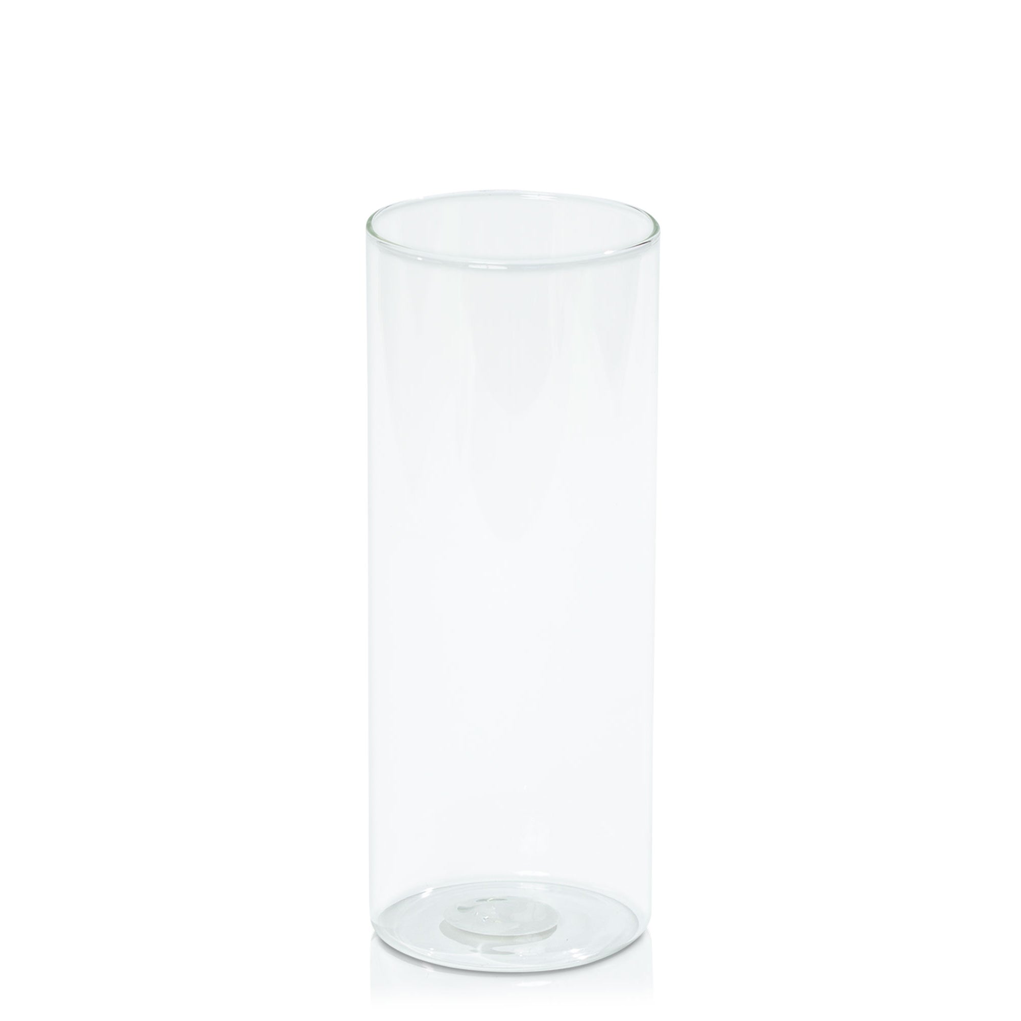 Clear 10cm x 25cm Glass Cylinder Pack of 1