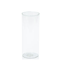 Clear 10cm x 25cm Glass Cylinder