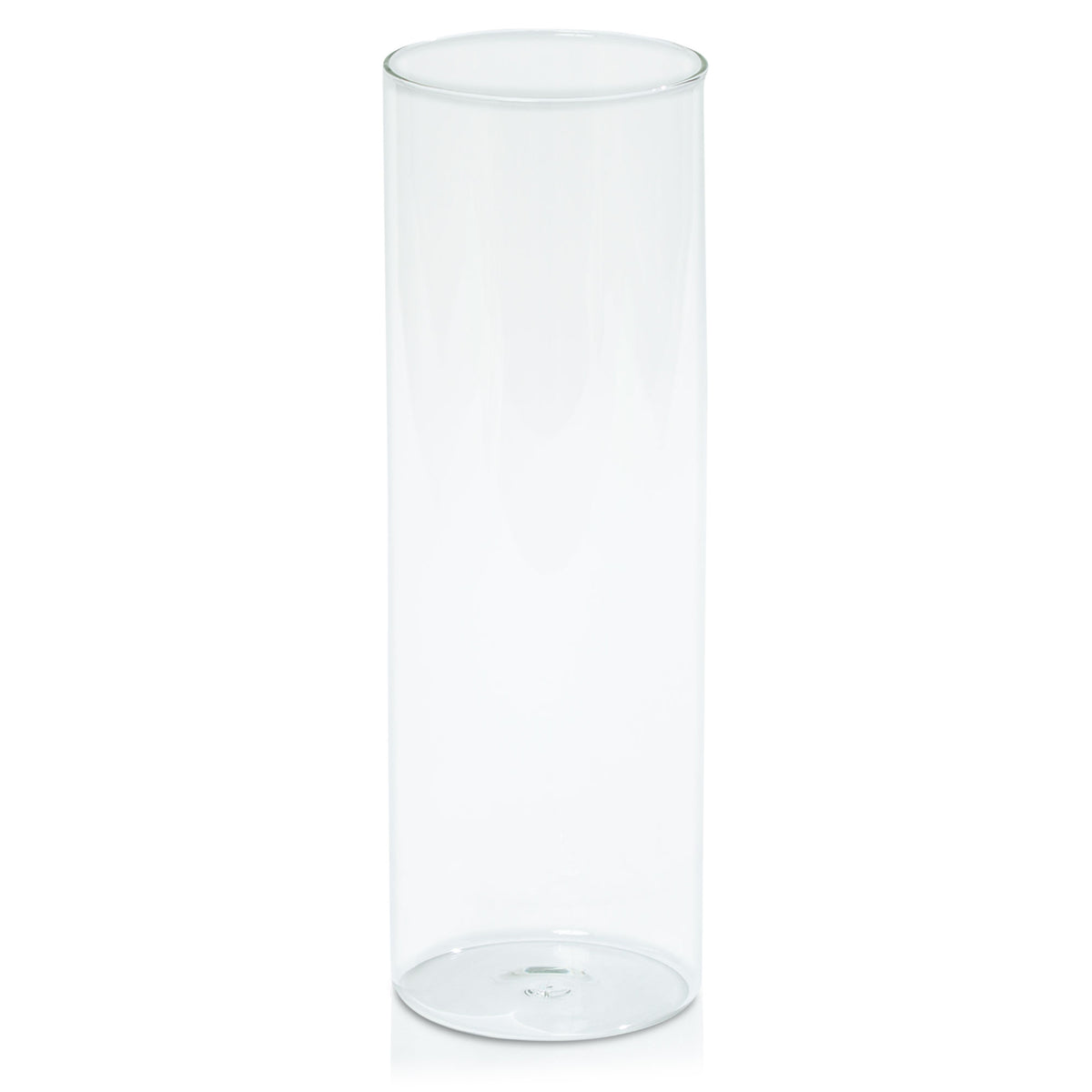 Clear 10cm x 30cm Glass Cylinder Pack of 1