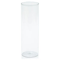 Clear 10cm x 30cm Glass Cylinder