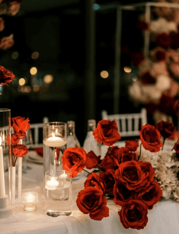 Latte 7.5cm Floating Candle in 10cm x 30cm Glass Pack of 1