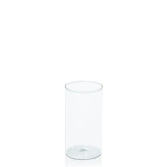 Clear 8cm x 15cm Glass Cylinder Pack of 1