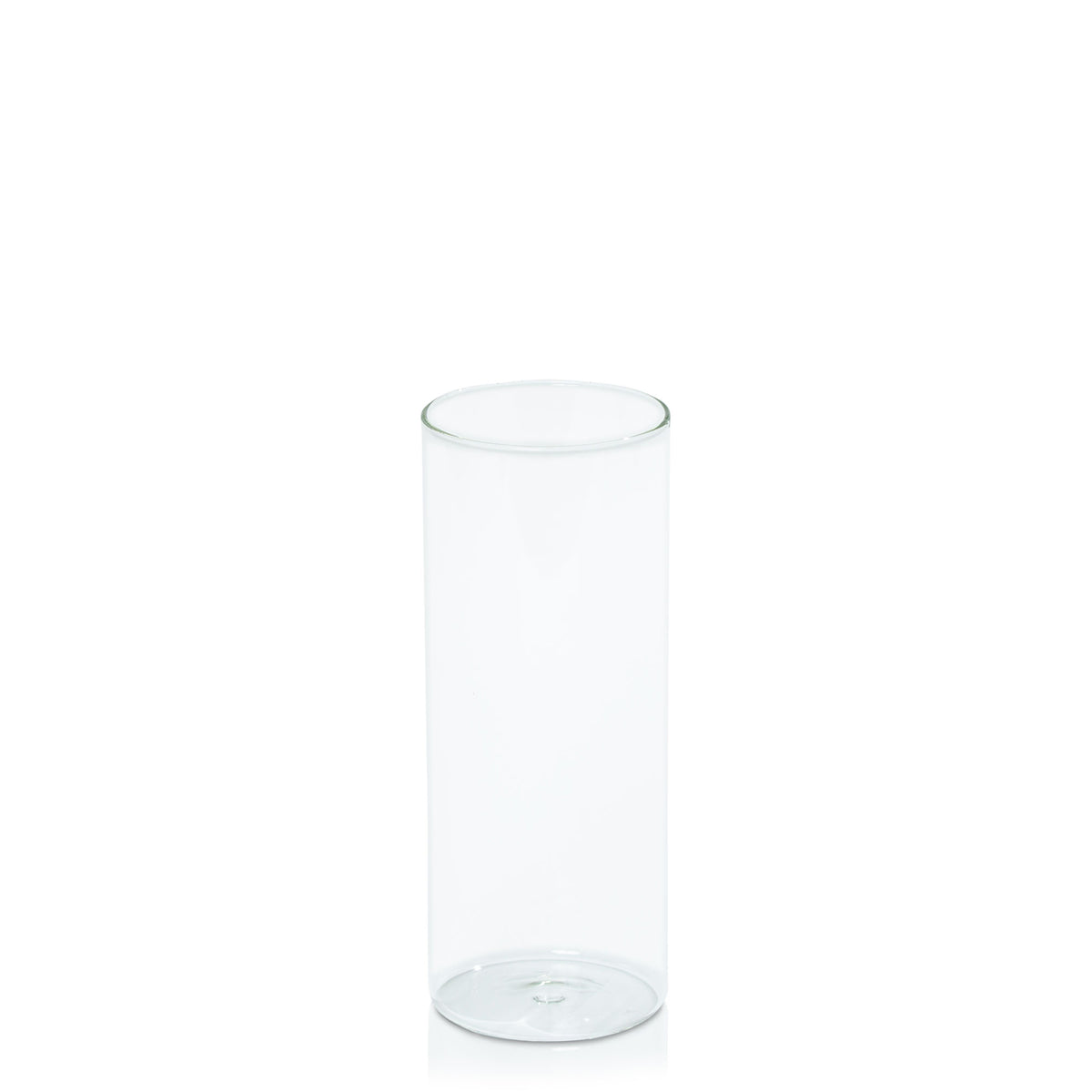 Clear 8cm x 20cm Glass Cylinder Pack of 1