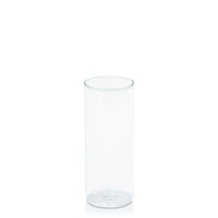 Clear 8cm x 20cm Glass Cylinder