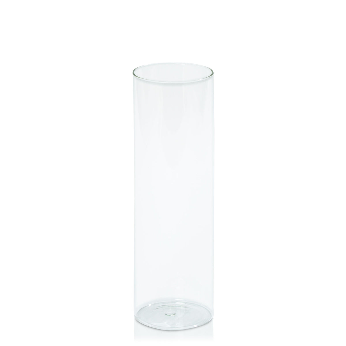 Clear 8cm x 25cm Glass Cylinder Pack of 1