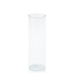 Clear 8cm x 25cm Glass Cylinder Pack of 1