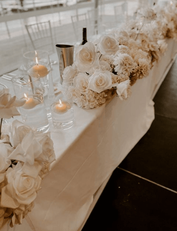 White 6cm Event Floating Candle in 8cm Glass, Sm - Set of 6