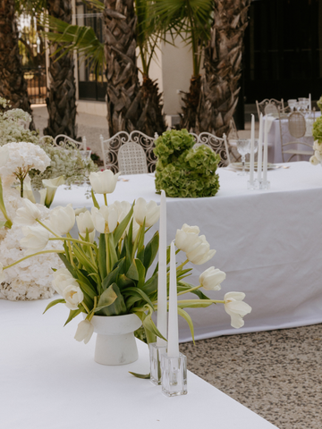 Antique Pink 35cm Taper Candles with Large Glass Holders and Sleeves - Set of 12 Pack of  12