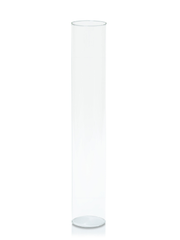 Clear 8cm x 55cm Glass Sleeve