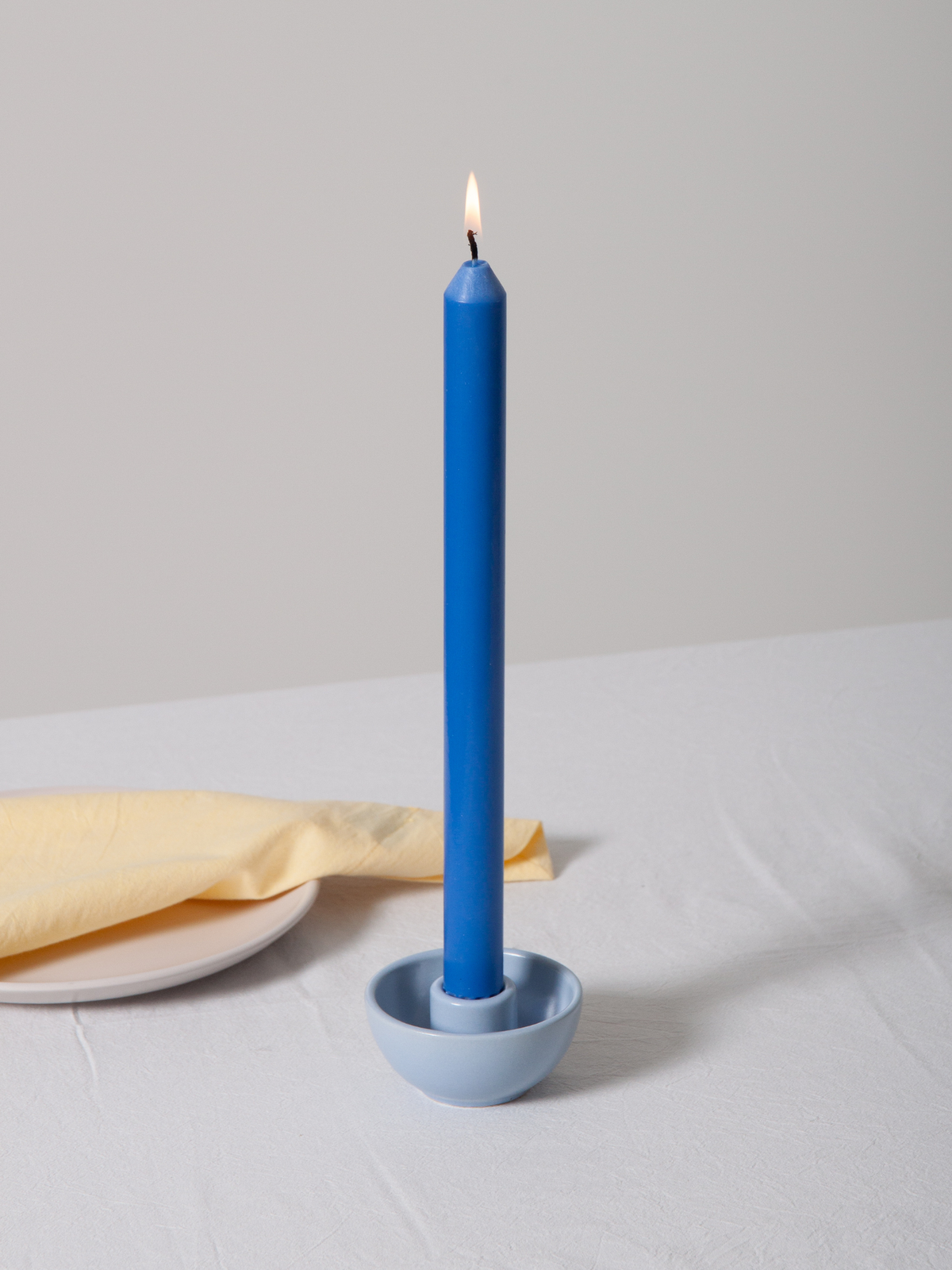 Bermuda Romy Ceramic Candle Holder - Small Pack of 1