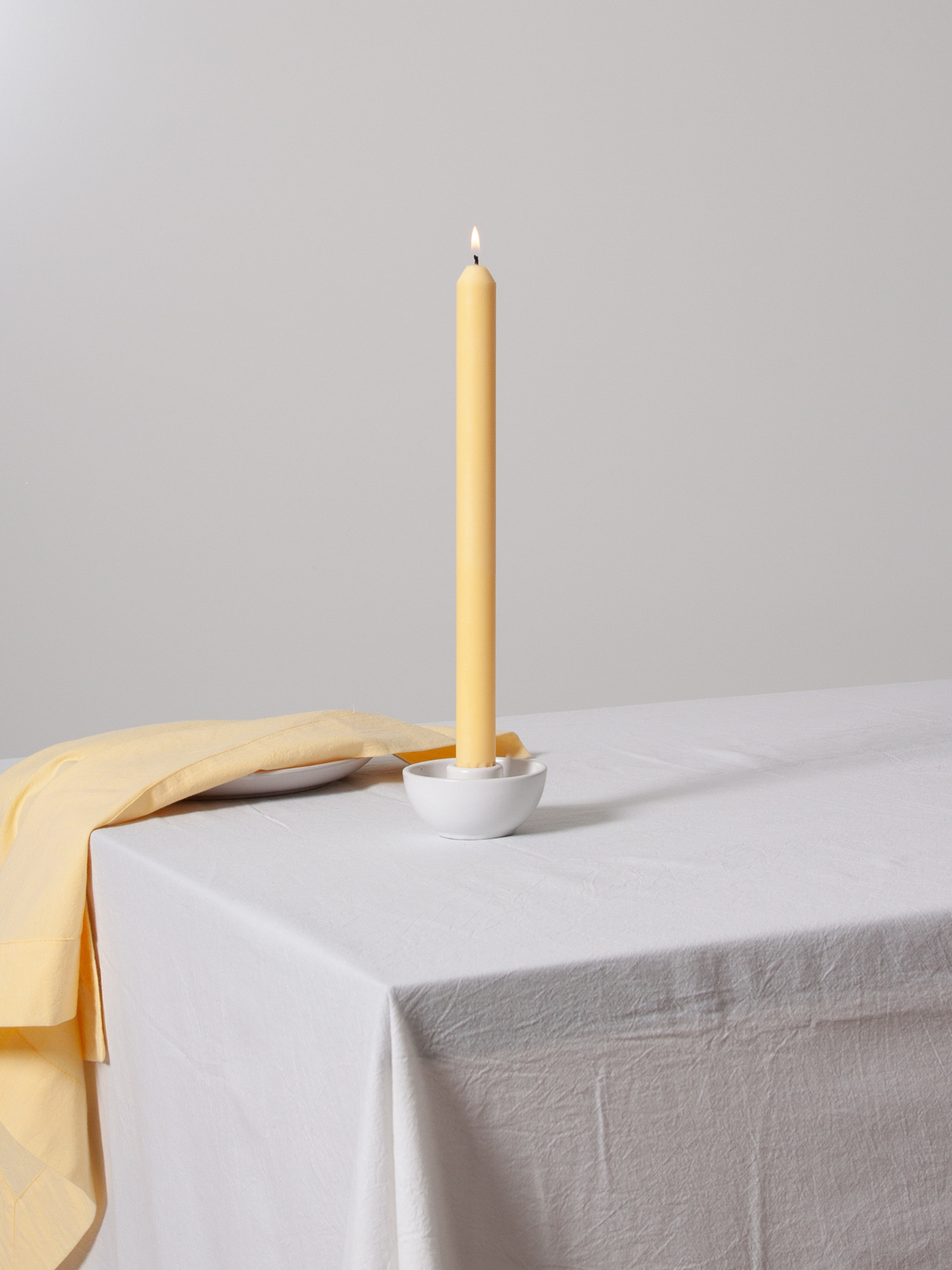 Lace Romy Ceramic Candle Holder - Small Pack of 1