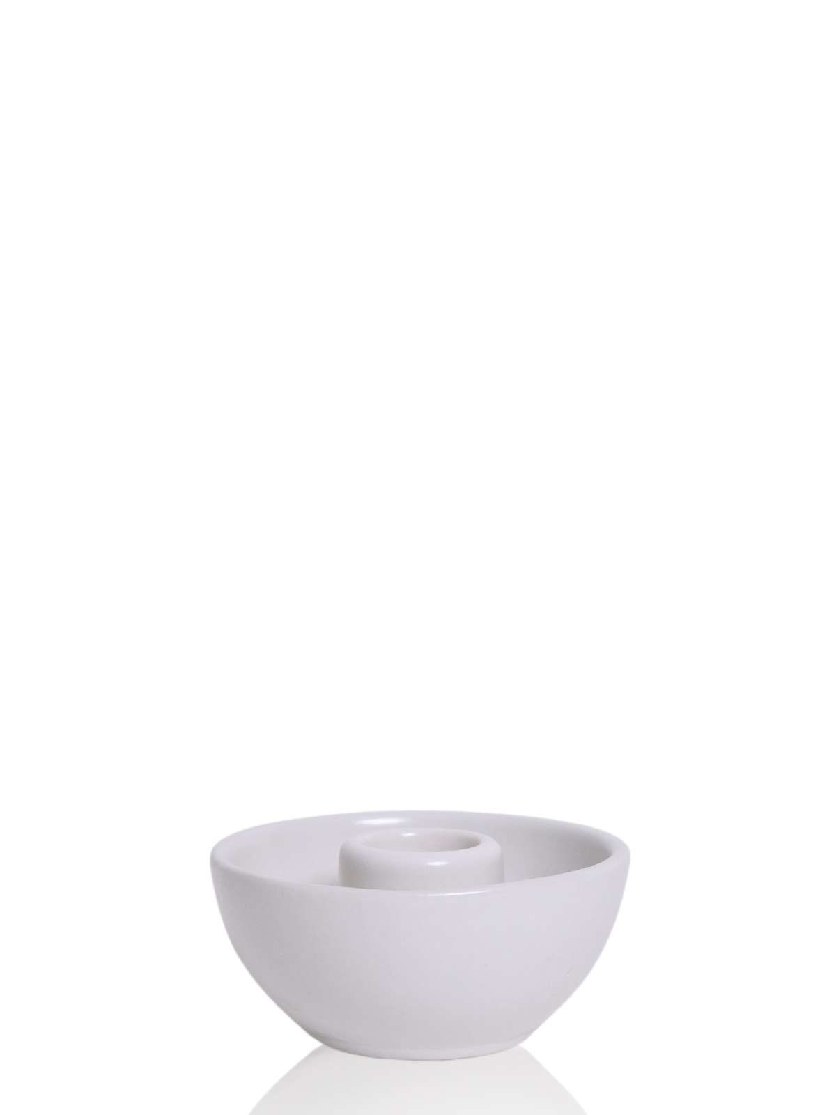 Lace Romy Ceramic Candle Holder - Small Pack of 1