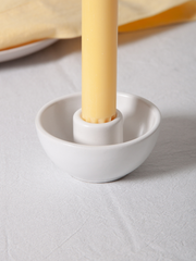 Lace Romy Ceramic Candle Holder - Small Pack of 1