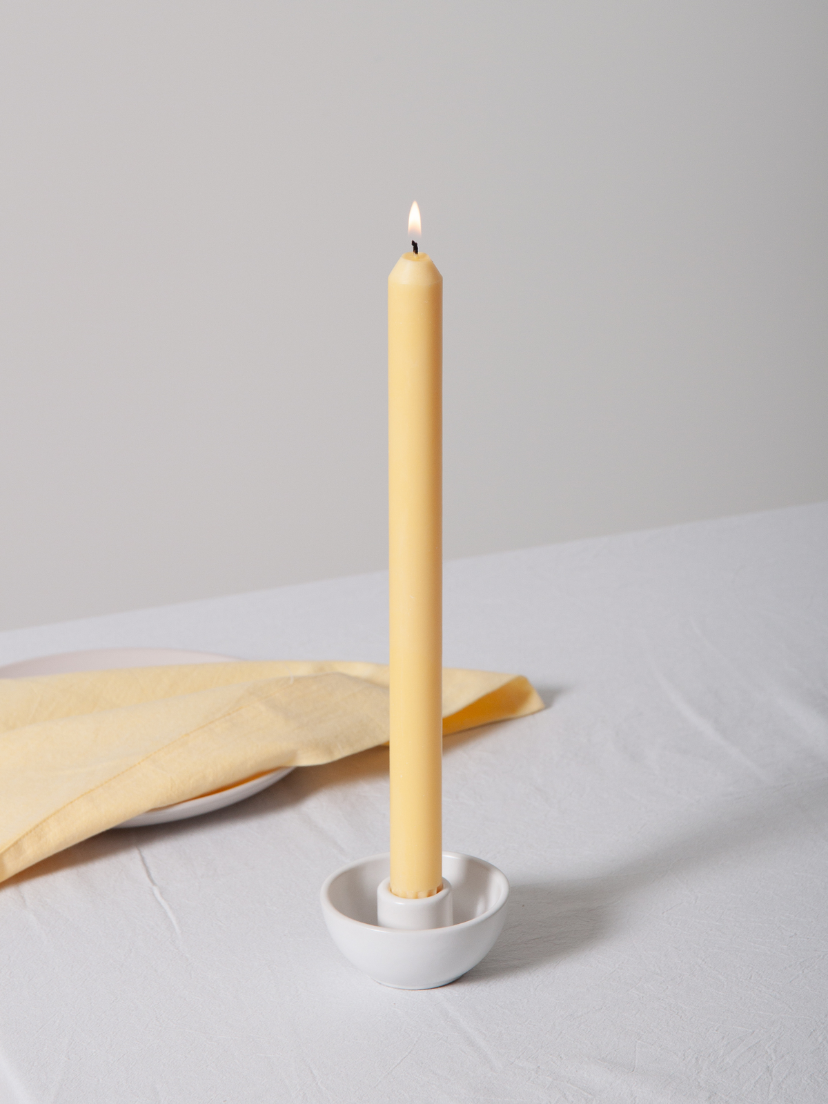 Lace Romy Ceramic Candle Holder - Small Pack of 1