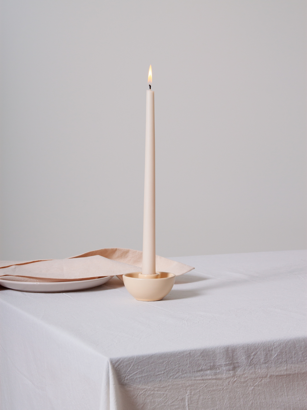 Macaron Romy Ceramic Candle Holder- Small Pack of 1
