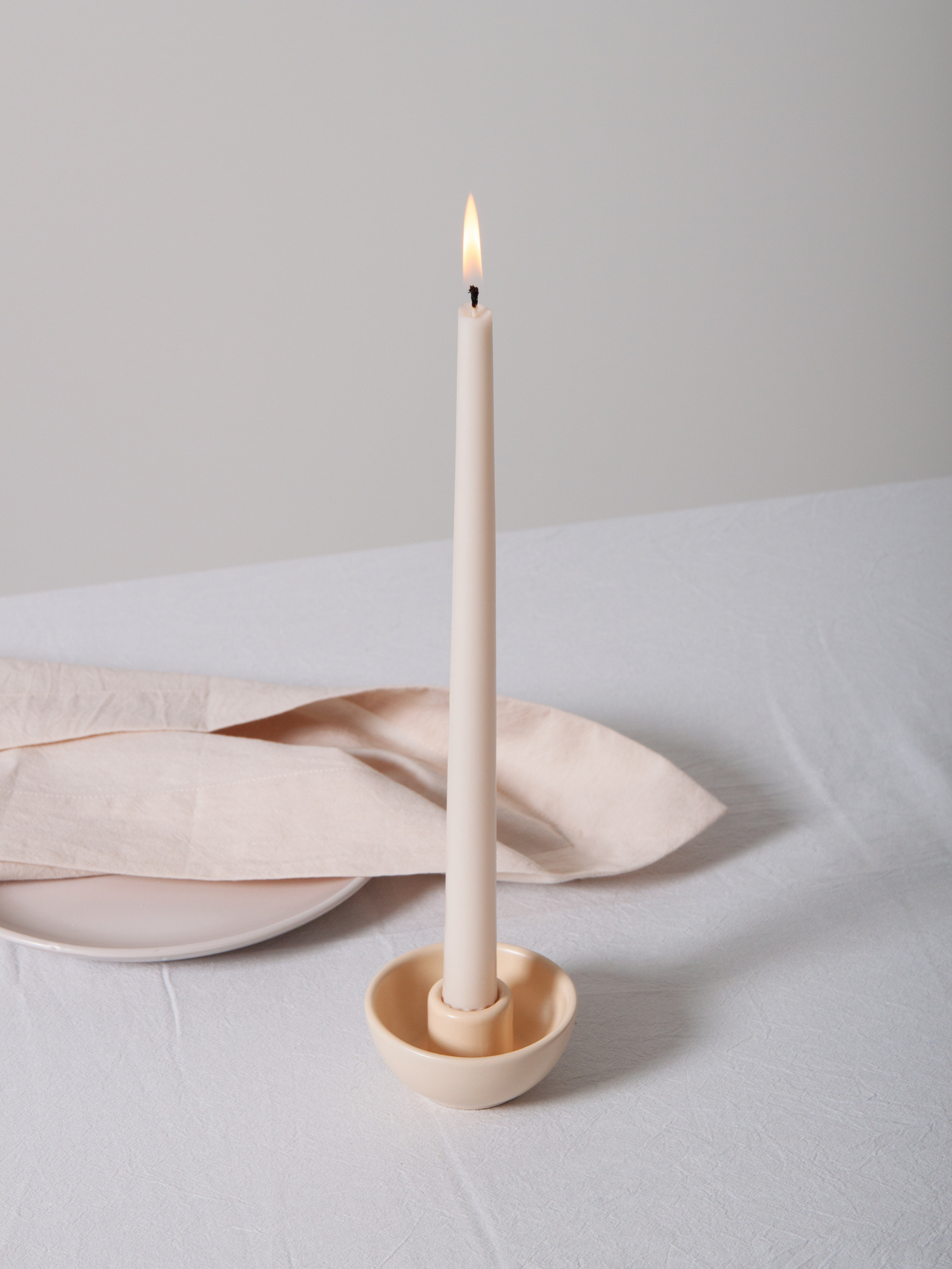 Macaron Romy Ceramic Candle Holder- Small Pack of 1