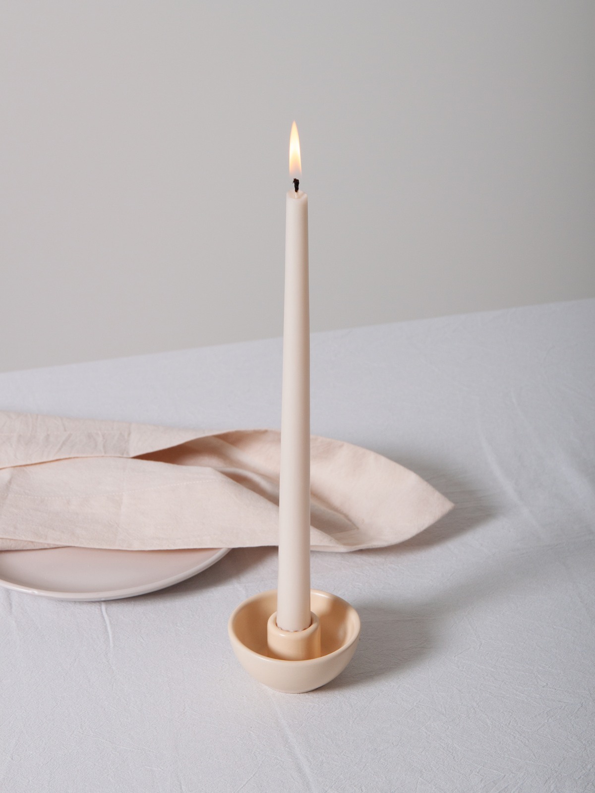 Macaron Romy Ceramic Candle Holder- Small Pack of 1