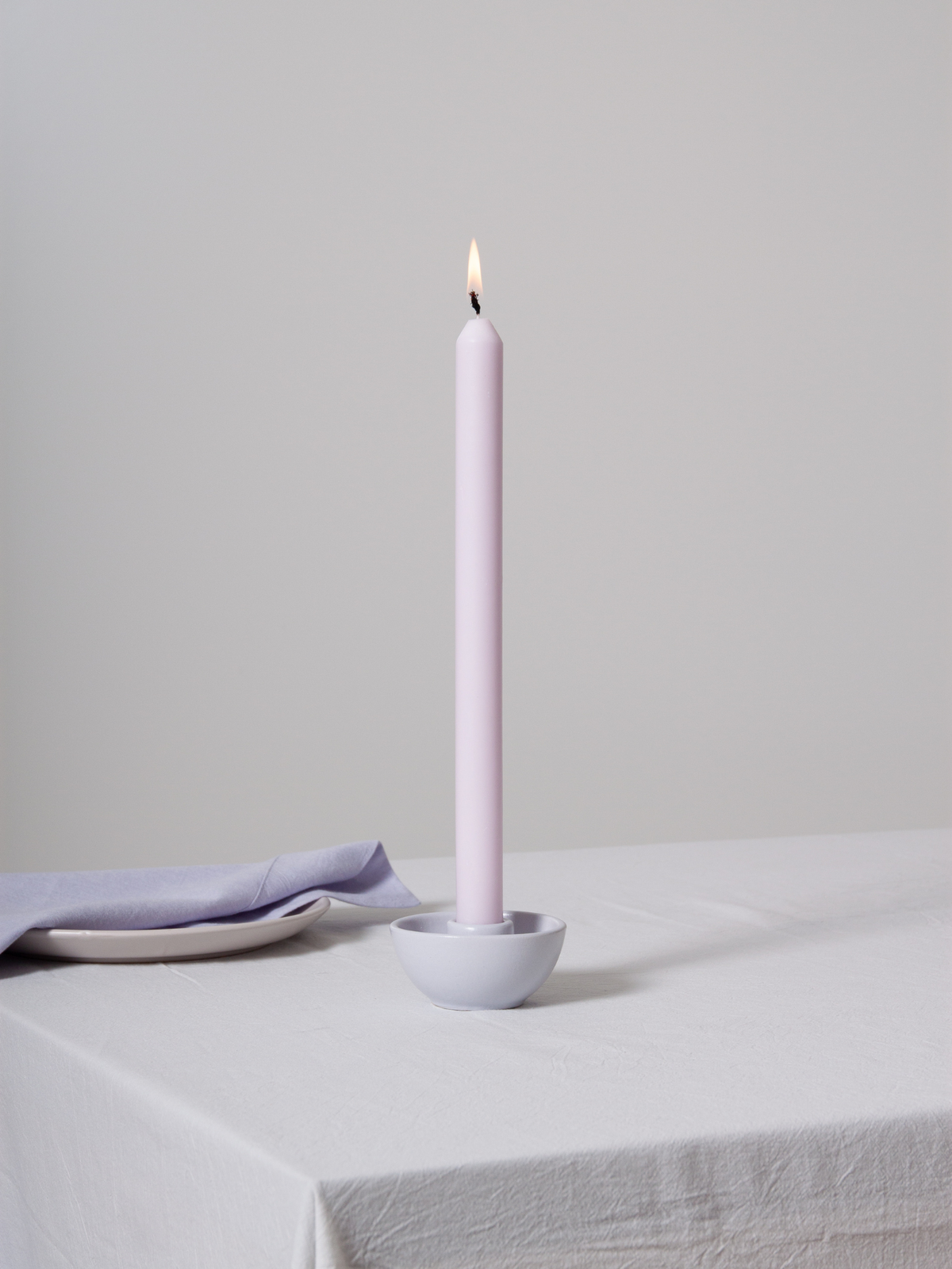 Wisteria Romy Ceramic Candle Holder- Small Pack of 1