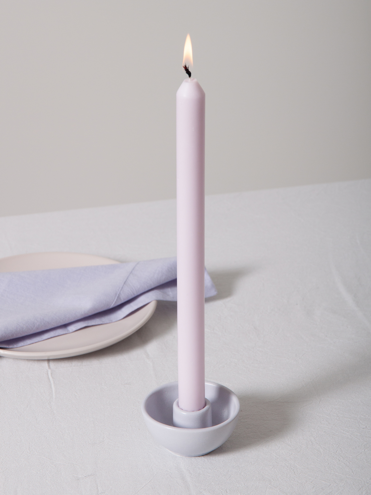 Wisteria Romy Ceramic Candle Holder- Small Pack of 1