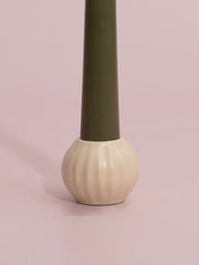 Alabaster Posey Ceramic 25cm Taper Candle Holder - Medium Pack of 1