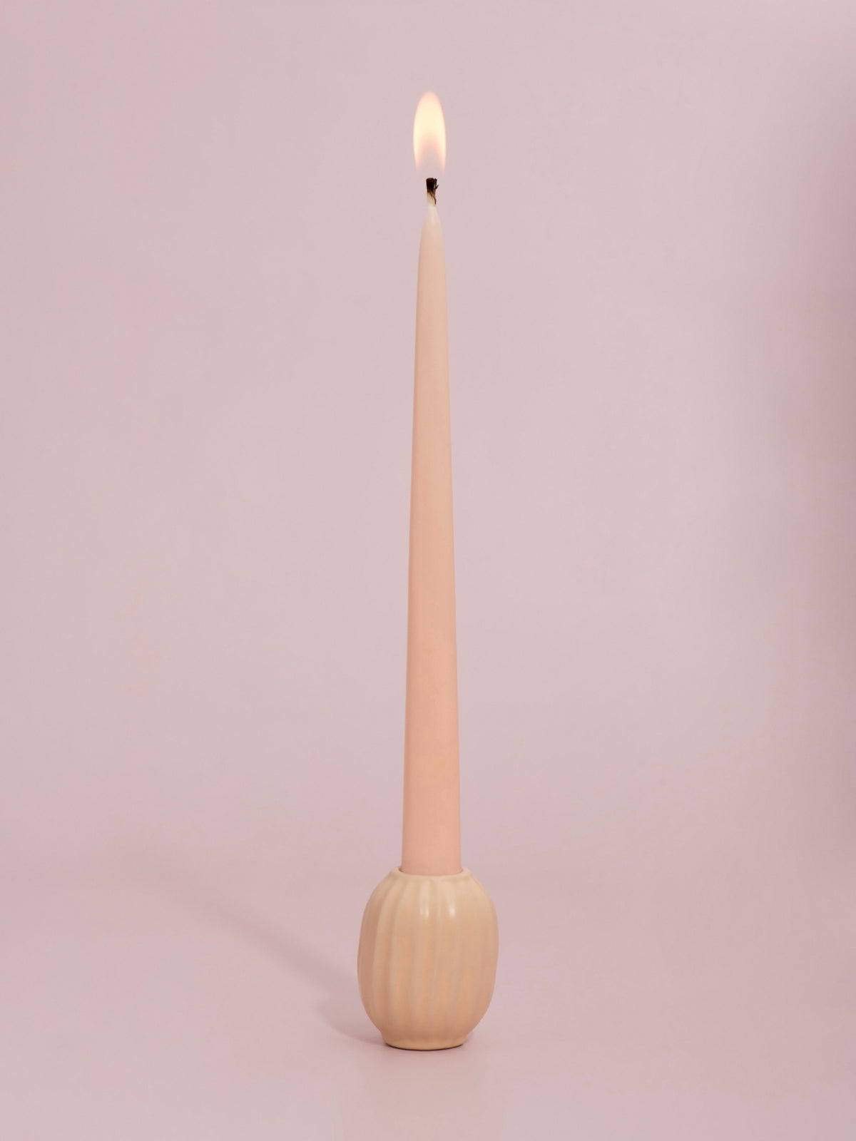 Macaron Posey Ceramic 25cm Taper Candle Holder - Large Pack of 1