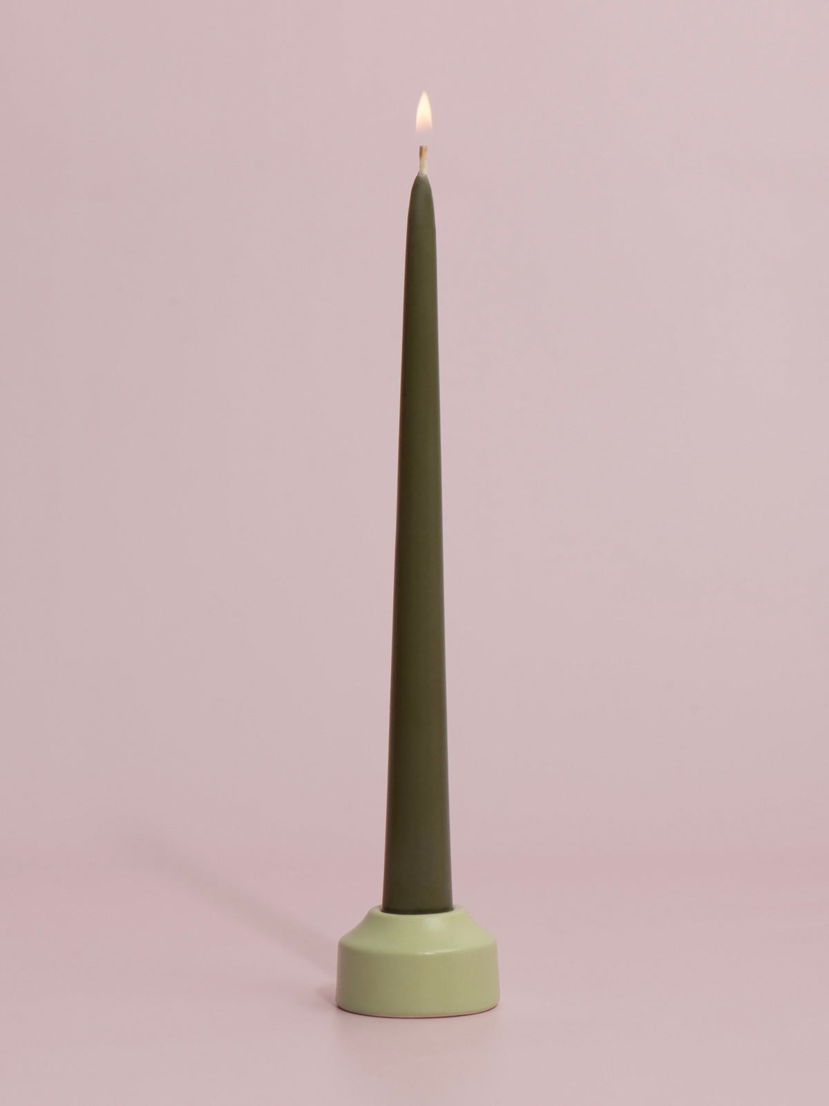 Pistachio Eden Ceramic Candle Holder